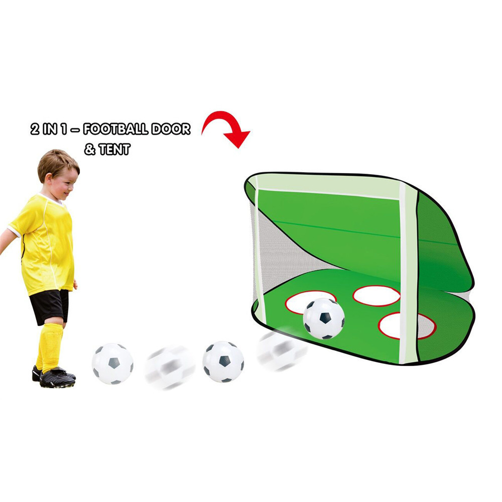 2 in 1 Up Kids Soccer Goal Portable Kids Soccer Net Kids Soccer Target